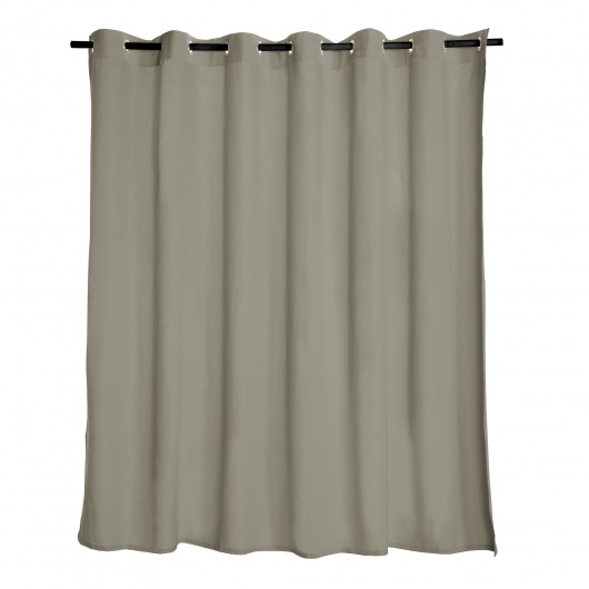 Venetian Fog Extra Wide Outdoor Curtain